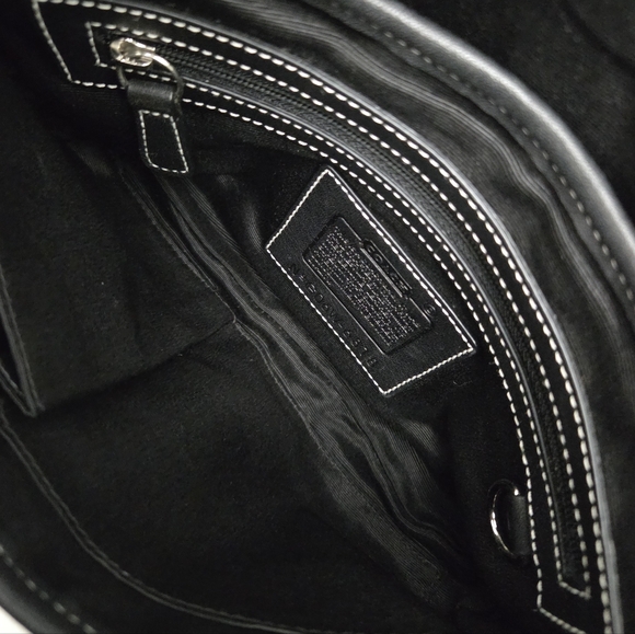 EXCELLENT VINTAGE COACH Y2K MINI SIGNATURE SOHO BUCKLE FLAP SHOULDER BAG 6818 - Picture 11 of 11